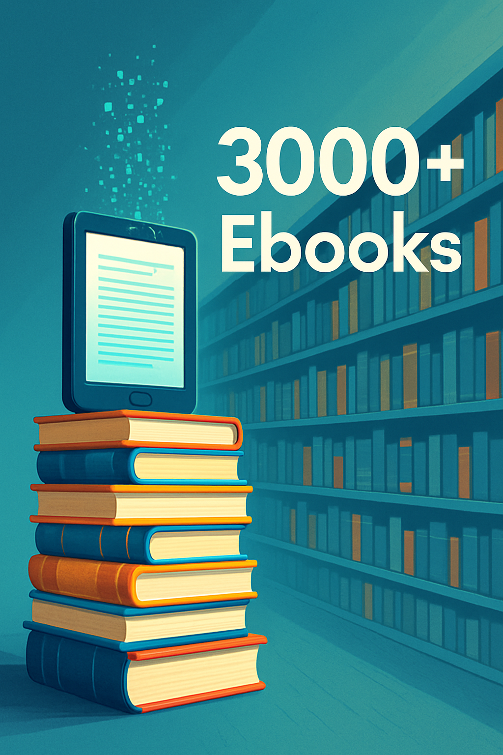 3000+ Ebooks Mega Bundle | Full Resell Rights & Instant Download
