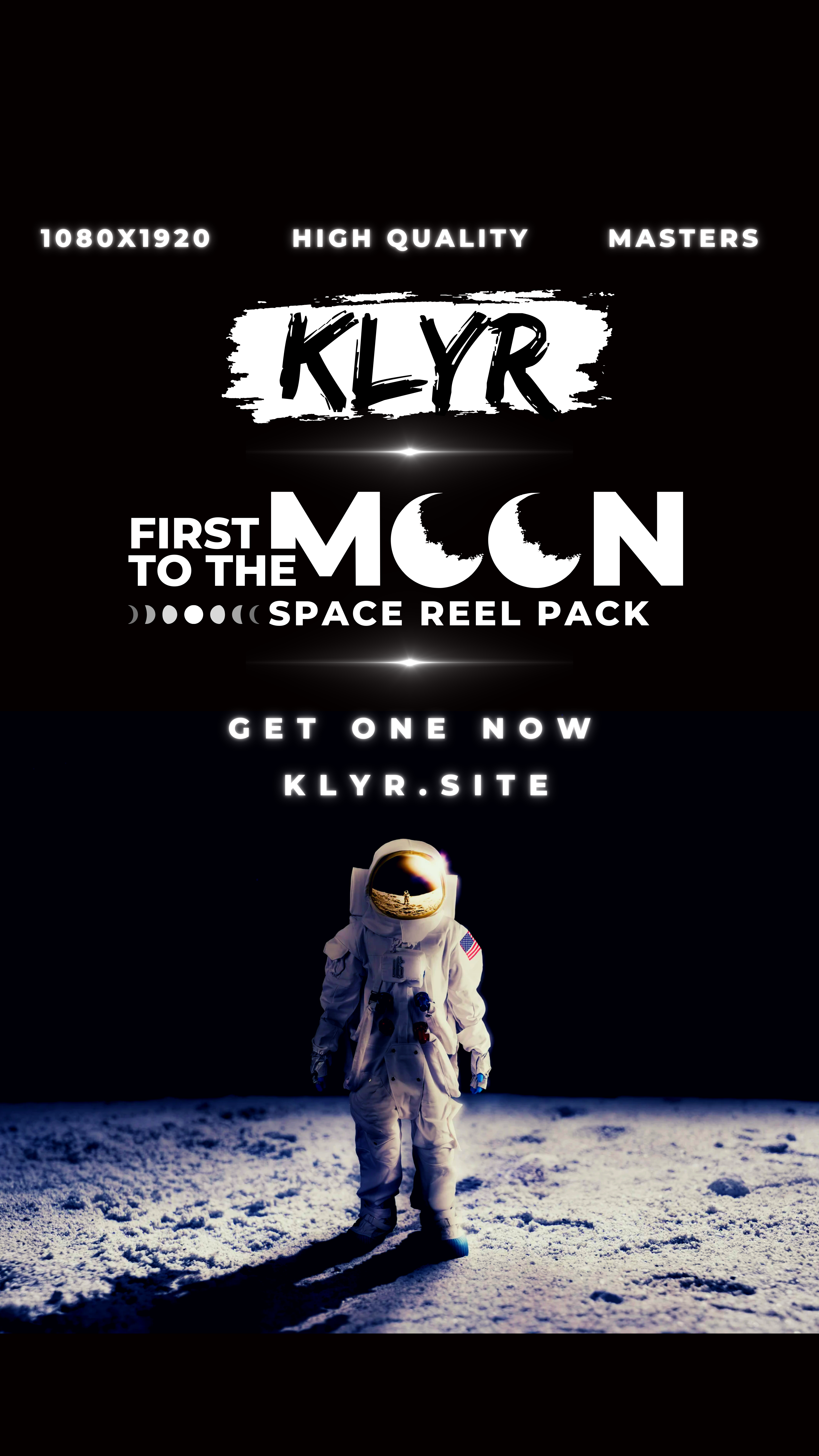 🚀 Klyr Space Reel Pack – Epic Cosmic Visuals for Creators & Brands